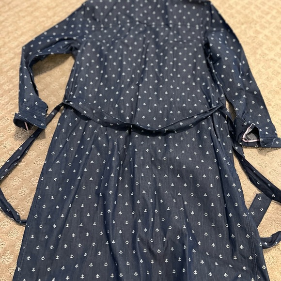 $10 Sale! NWT! Brooks Brothers Anchor Shirtdress - Picture 4 of 6